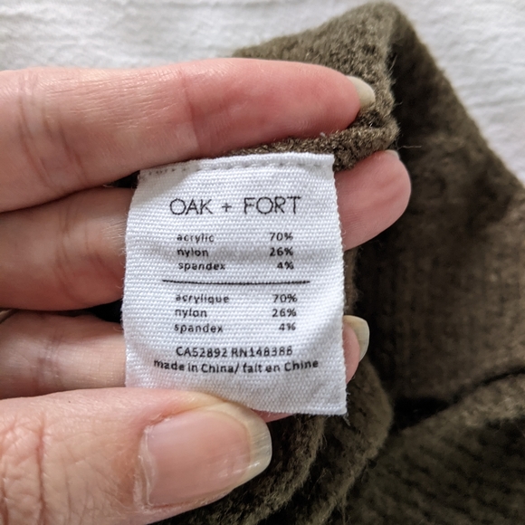 Oak + Fort medium cropped sweater - Picture 6 of 6